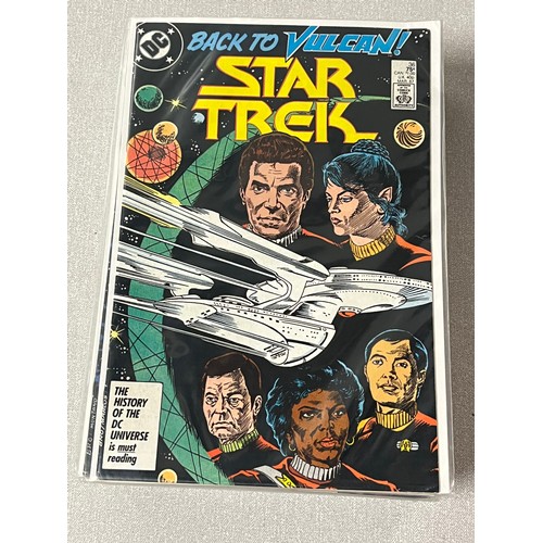 40 - 28 DC Star Trek comics in protective covers