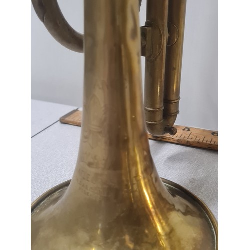 45 - selection of brass instruments as found