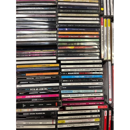 261 - 2 large crate of CDs to include radiohead, george michael ect