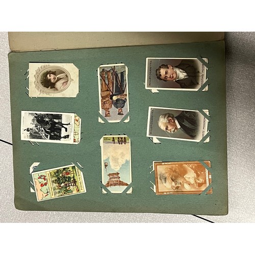 77 - Pre 2nd world war cigarette card album to include beauties & actresses, military, inventors & orient... 