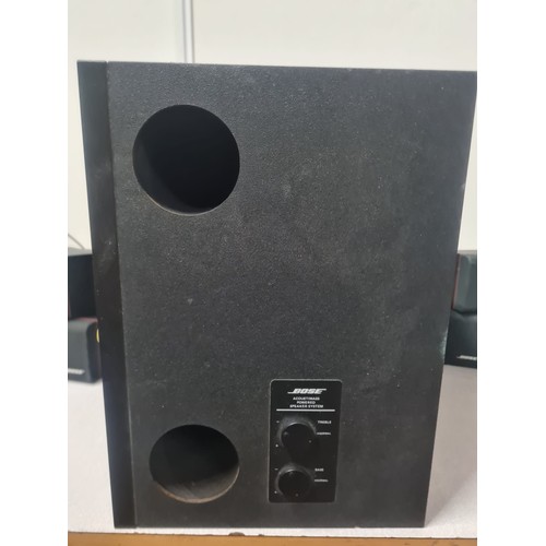 139 - Bose acoustimass powered speaker system.