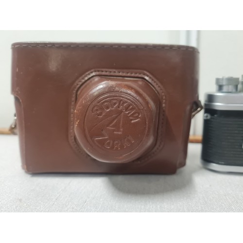 145 - Vintage Russian camera & case