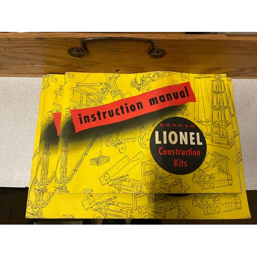 179 - lionel construction kit with booklets