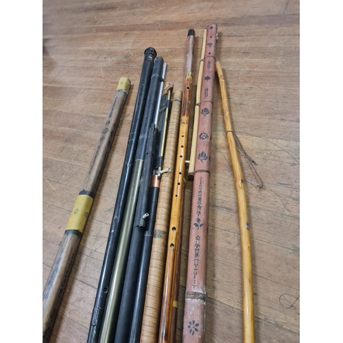 271 - Selection of woodwind instruments to include handmade etc.