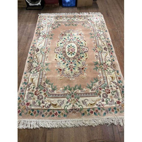 50 - Extra large 100% wool rug 9ft 10