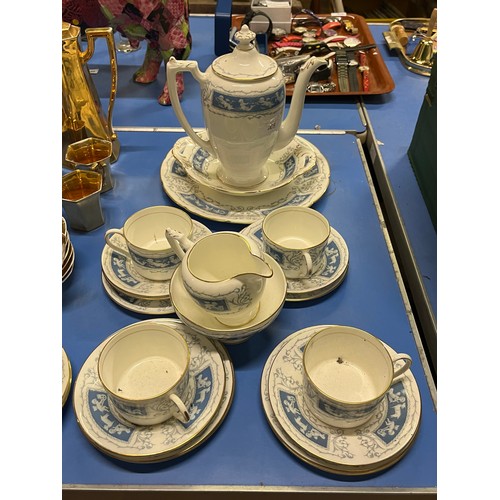 503 - Selection of tea ware to include susie cooper, coalport revelry etc.