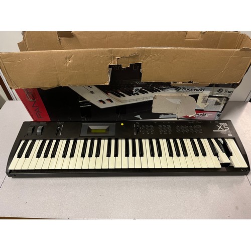 546 - korg x5 midi digital keyboard working but needs new key 
see pics