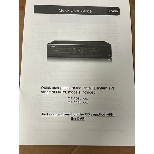 225 - new & boxed vista quantum digital recorder for cctv etc