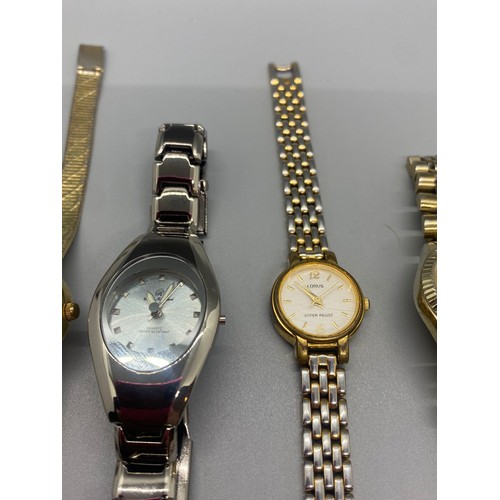 161 - 5 ladies wristwatches need batteries