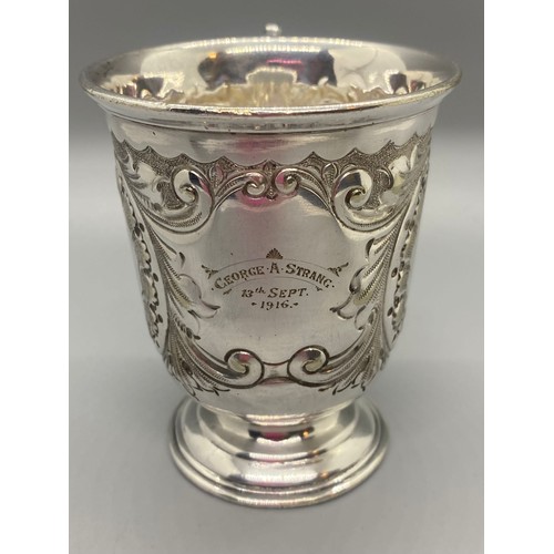 9 - silver hallmarked cup
142g