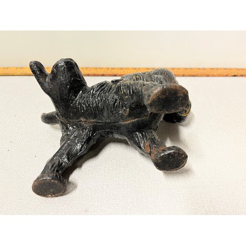 259 - Cast Iron Scottie door stop.