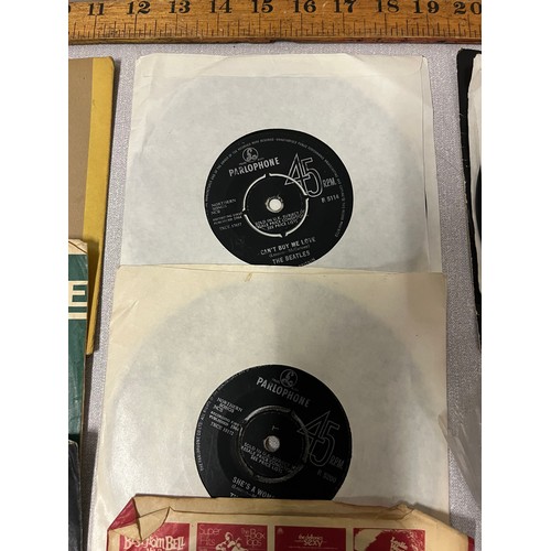 188 - Collection of Parlophone 45 Beatles singles.