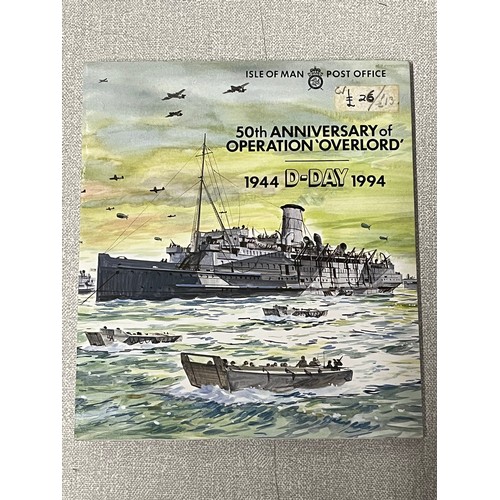 277 - Selection of first day covers to include Royal Navy Submarines coins & D-Day stamps etc.