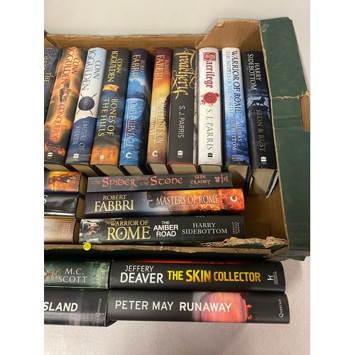 355 - Selection of hardback books to include Conn Iggulden etc.