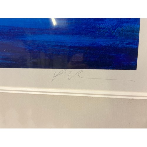 200 - Signed Limited edition Giclee painting 'Blue River I' by Paul Powis with certificate of authenticity... 