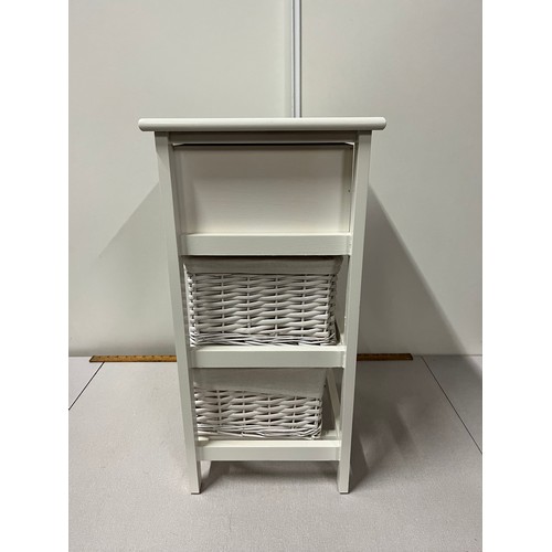 306 - Small cabinet with drawer & baskets