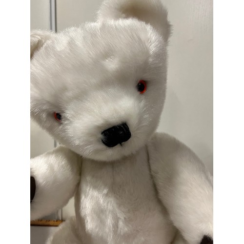 316 - Large Harrods Merrythought Teddy along with Russ vintage collection/edition teddy.
Largest 57cm h
