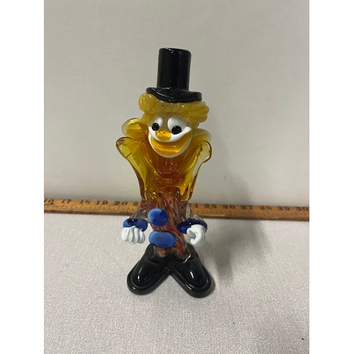 91 - Vintage Murano glass clown