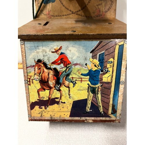 24 - Vintage Ranch Telephone Money Box by Codeg