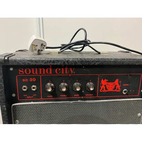 318 - Large sound city amp.