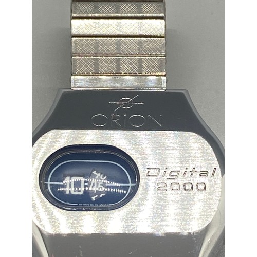 131 - Rare 1970's Orion digital 2000 wrist watch