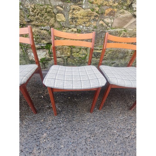 503 - 4 x Mid Century chairs.