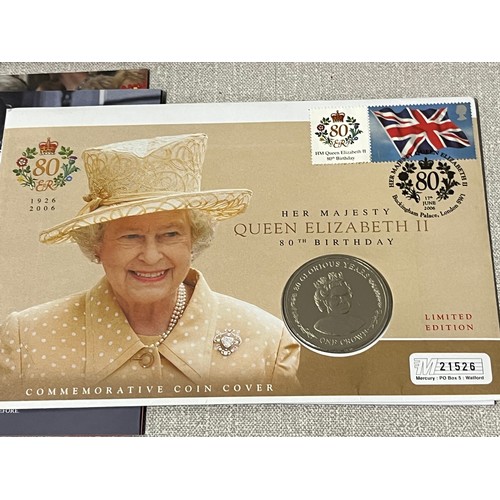 34 - Collection of collectors crown coins to include The Elizabethan era, Golden Jubilee along with farew... 