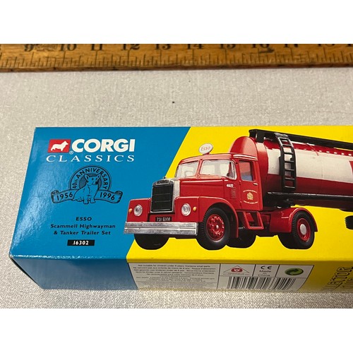 81 - 3 large boxed corgi vehicles & 1 other