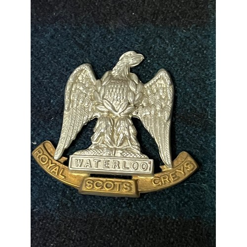 291 - collection of military badges in presentation box