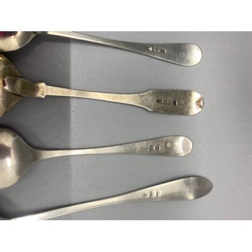 88 - Selection of silver spoons. 79.61g