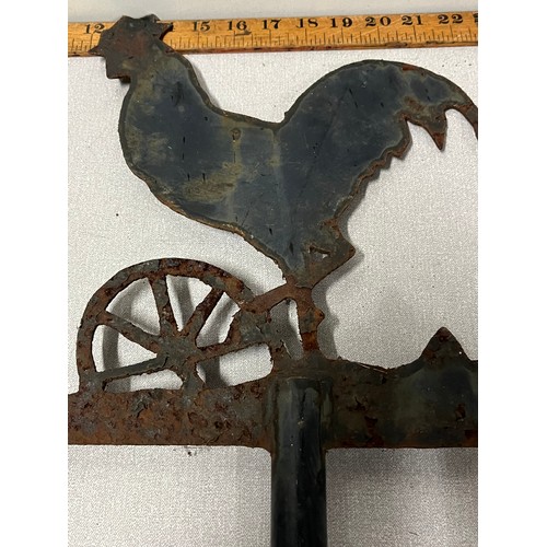 138 - antique metal weather vane
45cm h