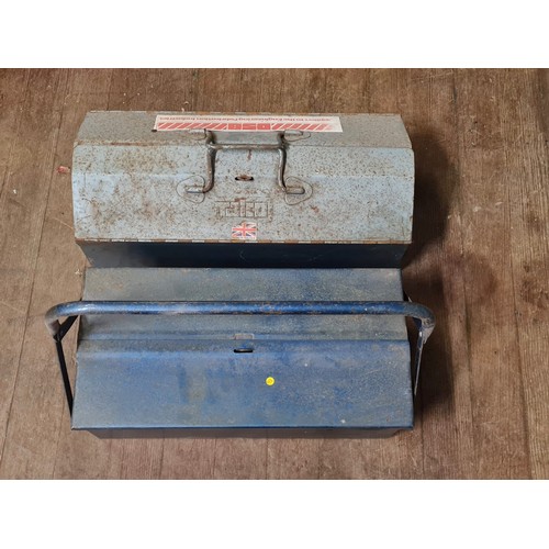 298 - 2 canterleaver toolboxes & tools