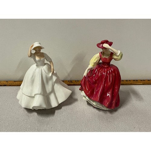 544 - 2 royal doulton figurines Samantha & buttercup