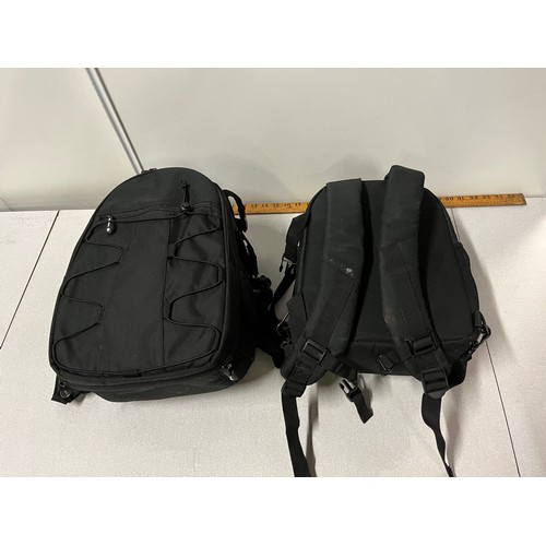 349 - 2 x fitted rucksacks