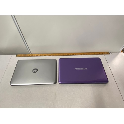 360 - 2 laptops - Toshiba and HP - no charger.