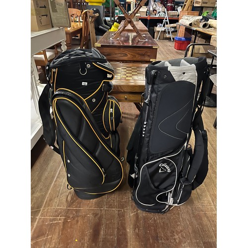 401 - Callaway golf bag along with Wilson python