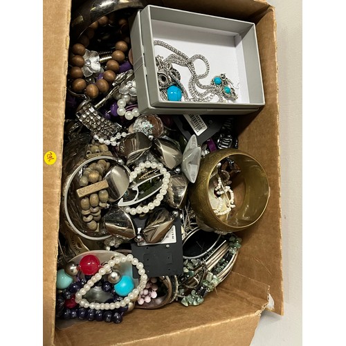 221 - Large lot of costume jewellery