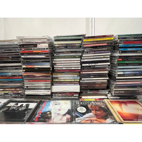 371 - Large selection of CD's to include U2, The Clash, Madonna, Sex Pistols etc.