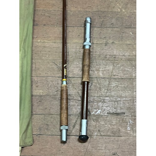 225 - Hardy saltwater 8ft 20lb rod with original Hardy bag.