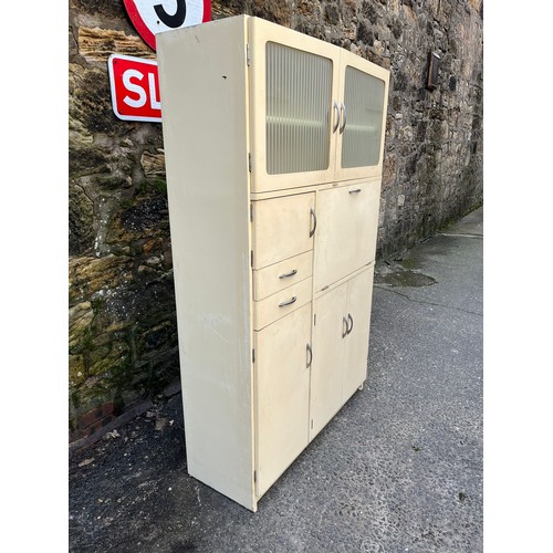 23 - Vintage 1950's Hygena kitchen cabinet
180cm h x 110cm w x 40cm d