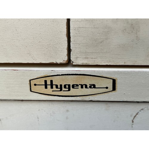 23 - Vintage 1950's Hygena kitchen cabinet
180cm h x 110cm w x 40cm d