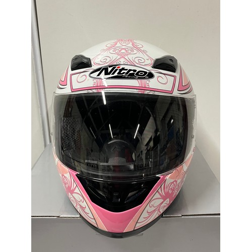 98 - new in box hjc nitro motor cycle helmet 
size large