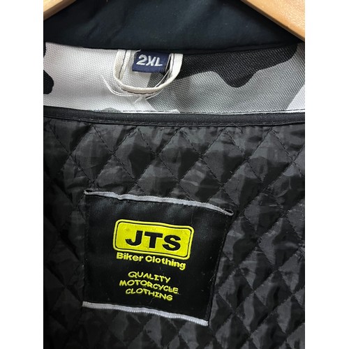 136 - jts size 2xl motor cycle jacket