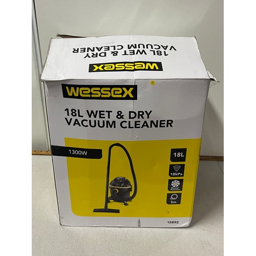 445 - 1300w 18l wet & dry vacuum cleaner