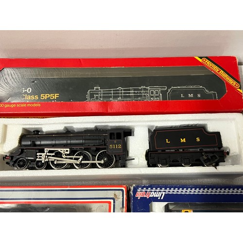 289 - 3 model railway engines to include lms 5112 , hornby & lima