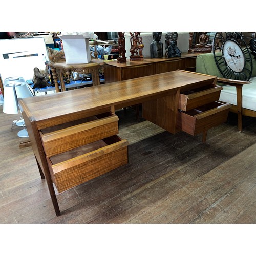 67 - Mid century 4 drawer desk by Younger.
152cm l x 46cm d x 68cm h