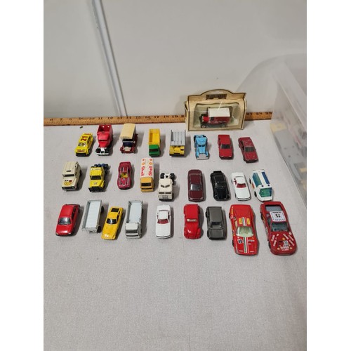 96 - Selection of collectors cars to include Corgi, Dinky & Majorette etc.