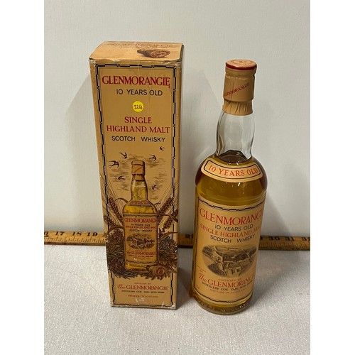 162 - GLENMORANGIE 10 YEAR OLD SINGLE MALT SCOTCH WHISKY, 75CL, 40% ABV IN RARE BOX