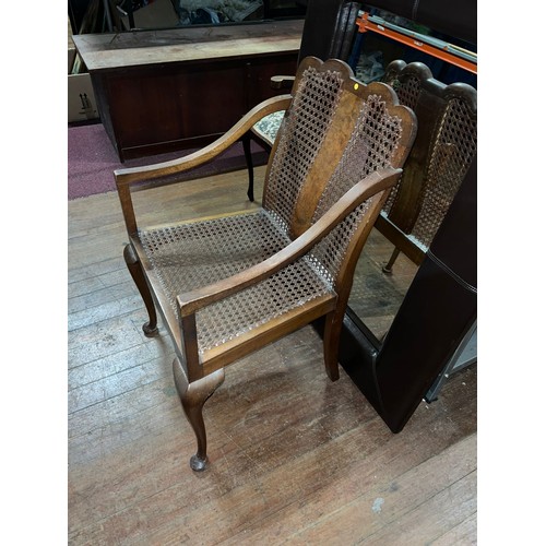 312 - Antique Bergere armchair.