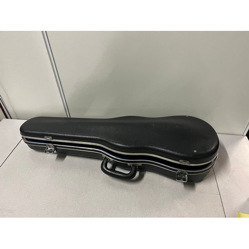 319 - Viola hard case with keys.